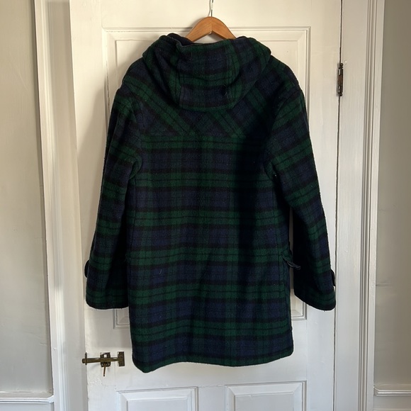 Vintage LL Bean black watch duffle coat - Picture 2 of 3